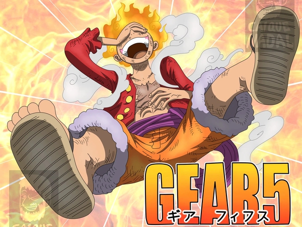 Luffy’s new form and strength after being colored by fans is really “the top of the top”.