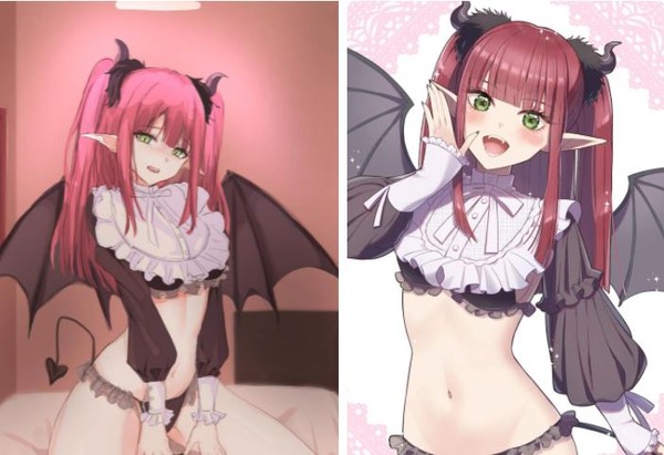 Waifu Marin’s succubus shape makes fans want to become “reliable brothers”