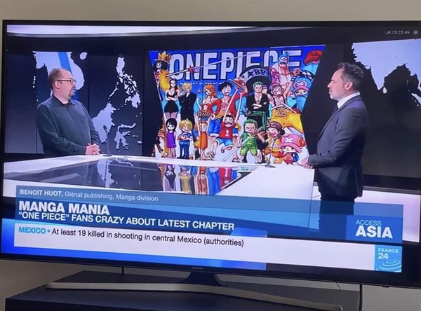 One Piece appears on French TV, Oda is on the right track to bring the series to the world