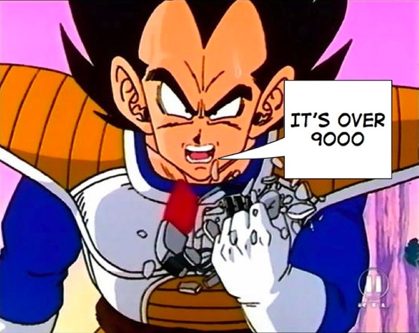 What is the “It’s over 9000” meme and why is it so popular among anime fans?
