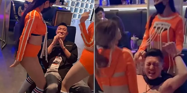Recruiting hot girls to join the fun, “serve” her boyfriend on the occasion of his birthday, the female streamer was surprised and regretted the expression of her lover