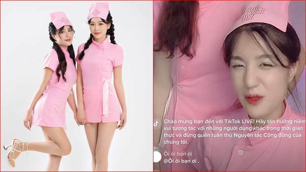 The streamer who has the biggest three-round measurement in Vietnam suddenly changed his career as a nurse consulting about “bed”