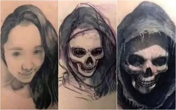 Accidentally tattooed his girlfriend’s face on his body and broke up, the young man had a super cool treatment that made fans only admire “Infinity IQ”