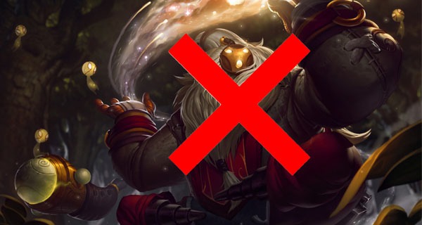 Suddenly possessing the ability to delete the entire match, Riot had to urgently lock Bard in ranked mode