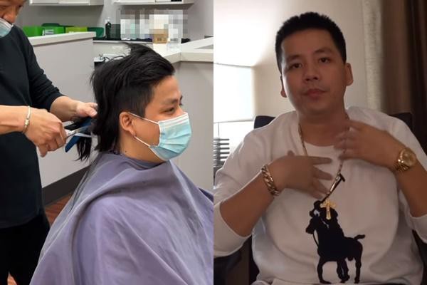 Deciding to cut her hair, Khoa Pug gave up his job as a YouTuber, and fans said “He won a big trick, so he stopped”