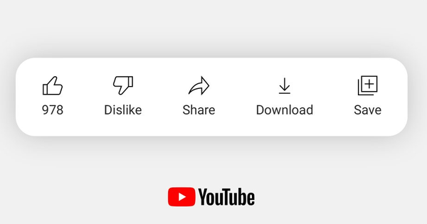 After hiding the Dislikes, YouTube is experimenting with moving the Likes to a more invisible location