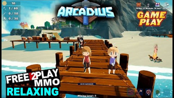 Download now survival game on deserted island Arcadius, 100% free