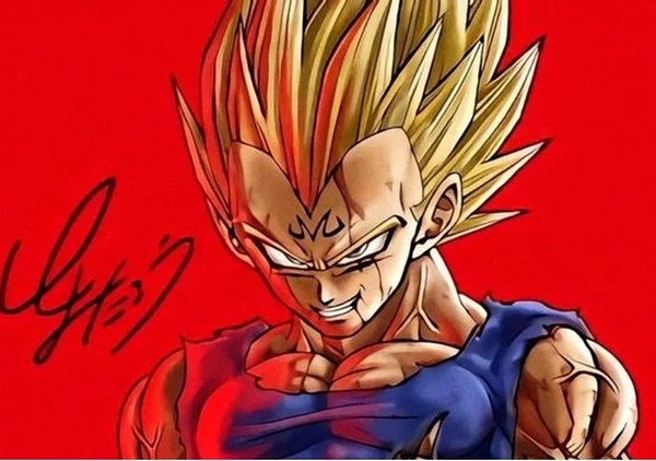 Dragon Ball Super author explains how to draw Prince Vegeta in the coolest way