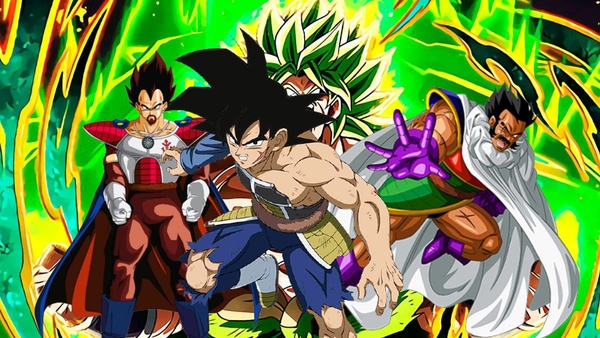 Father Goku and 4 characters from unofficial to official in Dragon Ball