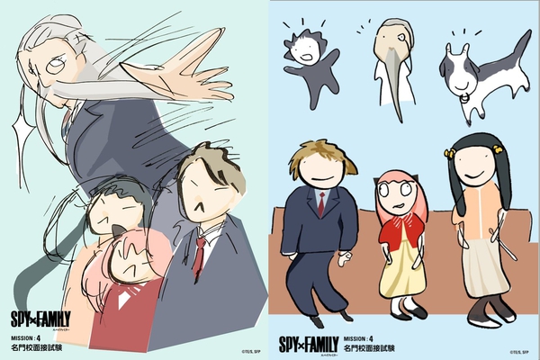 Spy x Family’s trio of voice actors are amusing with their delightful Forger family drawings