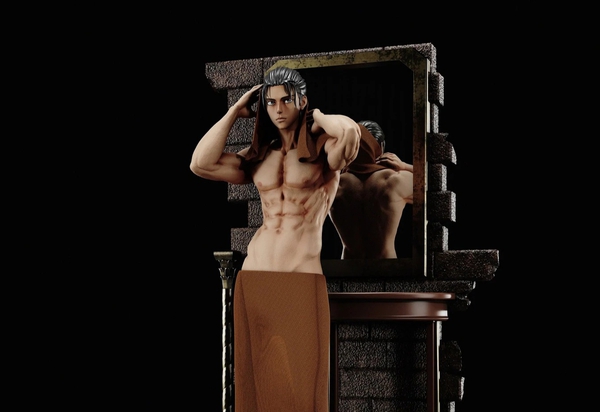 A model of Eren Yeager shocked the fan community, it hurts to look at