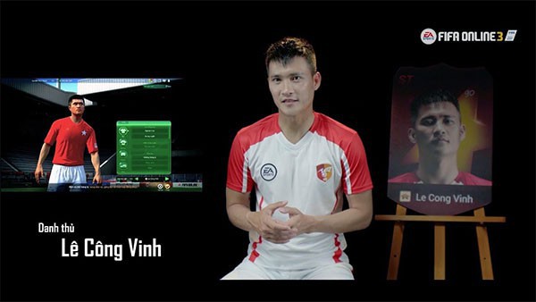 Lê Công Vinh Vietnam Legend trong FIFA Online 3 Xứng danh