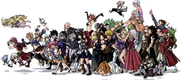 Fairy Tail tiết lộ top 20 nhân vật nổi tiếng nhất được người hâm mộ bình chọn