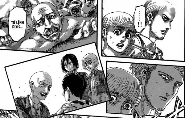 Attack on Titan chap 124: Chính quyền Paradis đều hóa thành Titan vô