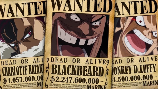 One Piece Luffy và 5 nhân vật siêu mạnh có mức truy nã