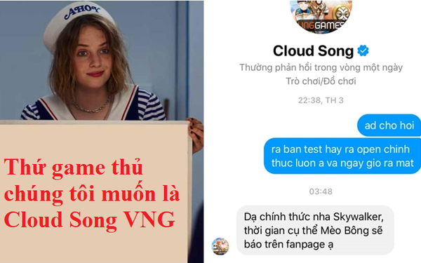 MMORPG Chibi Cloud Song VNG sắp ra mắt: Game thủ phấn khích, tất cả đã sẵn sàng “bung lụa” MMORPG Chibi Cloud Song VNG sắp ra mắt: Game thủ phấn khích, tất cả đã sẵn sàng “bung lụa”