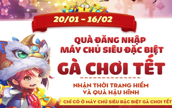 “Gà Chơi Tết” khiến cộng đồng Gunny huyền thoại tưng bừng những ngày giáp Tết