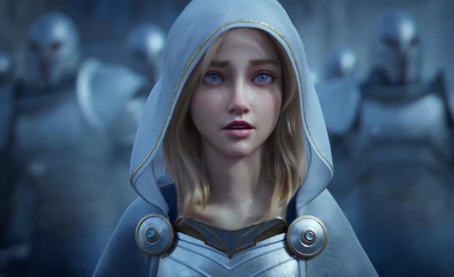 Vẻ đáng yêu của Lux khiến cho các fan hâm mộ LMHT rất thích thú