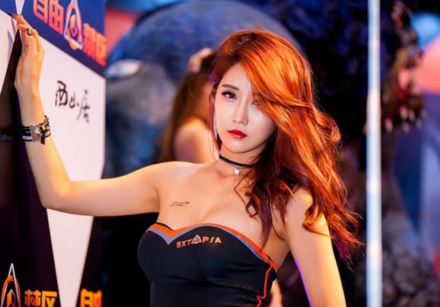 Đường cong tuyệt phẩm của gái xinh Hàn Quốc, Ring Girl số 1 MMA châu Á - Ảnh 2.
