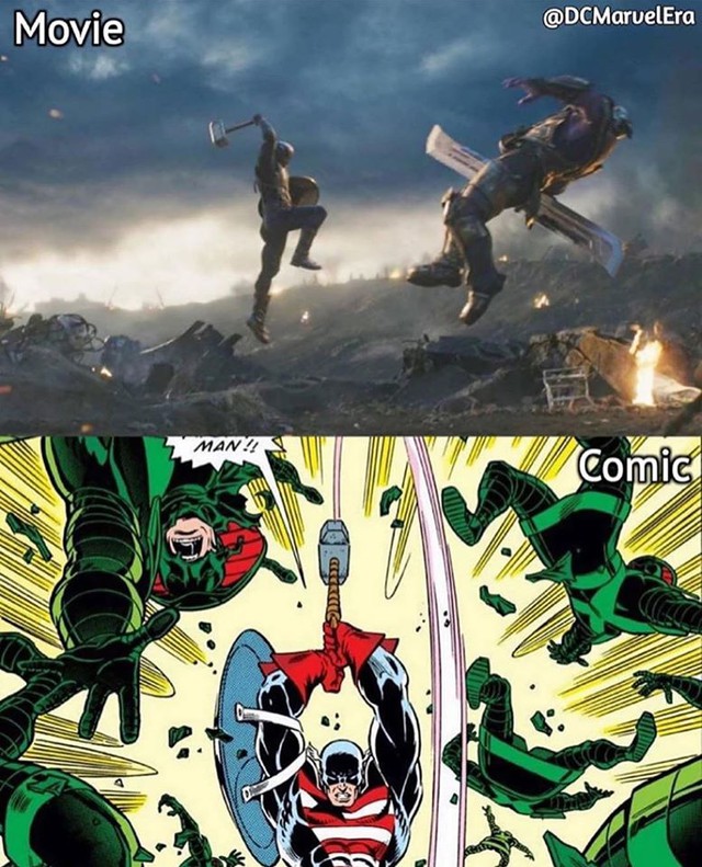 Avengers: Endgame và những khoảnh khắc đáng nhớ từ truyện tranh bước lên màn ảnh nhỏ - Ảnh 7.