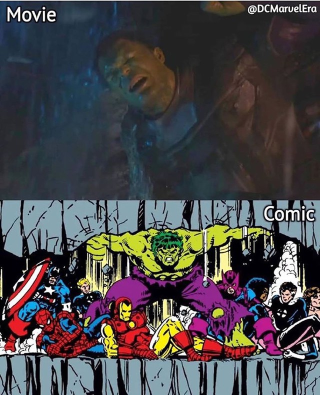 Avengers: Endgame và những khoảnh khắc đáng nhớ từ truyện tranh bước lên màn ảnh nhỏ - Ảnh 8.