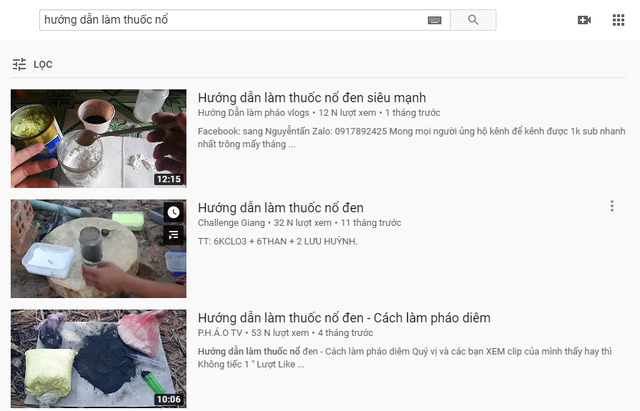 Clip dạy làm pháo tràn lan trên Youtube, học sinh mua đồ về tự chế rồi bán kiếm tiền tiêu Tết - Ảnh 2. Clip dạy làm pháo tràn lan trên Youtube, học sinh mua đồ về tự chế rồi bán kiếm tiền tiêu Tết - Ảnh 2.