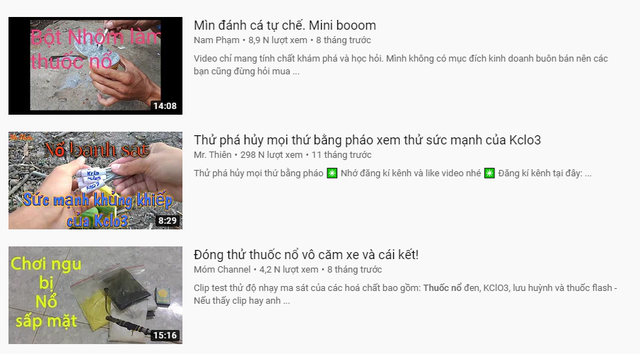 Clip dạy làm pháo tràn lan trên Youtube, học sinh mua đồ về tự chế rồi bán kiếm tiền tiêu Tết - Ảnh 3.