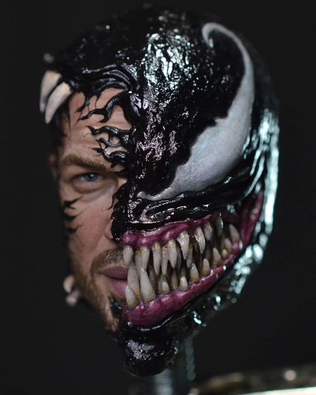 Quái vật Venom thật đến mức khiến người nhìn kinh hãi dù chỉ là phiên bản mô hình - Ảnh 5.