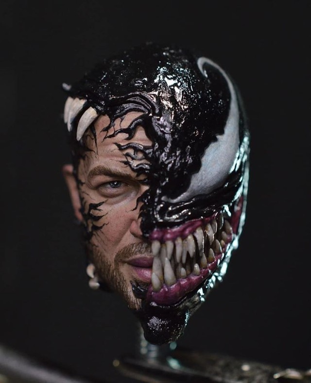 Quái vật Venom thật đến mức khiến người nhìn kinh hãi dù chỉ là phiên bản mô hình - Ảnh 7.
