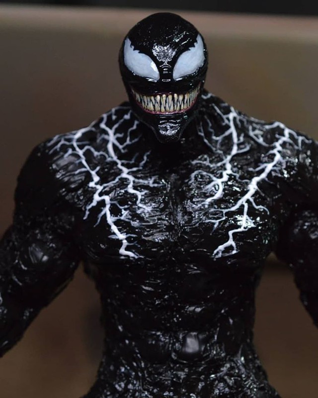 Quái vật Venom thật đến mức khiến người nhìn kinh hãi dù chỉ là phiên bản mô hình - Ảnh 8.