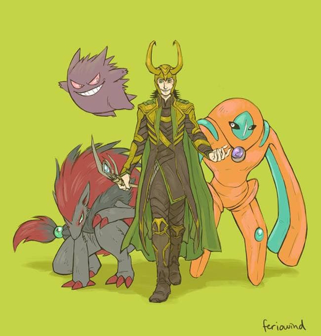 Mãn nhãn với loạt tranh vẽ khi các siêu anh hùng Marvel trở thành huấn luyện viên Pokemon - Ảnh 6.