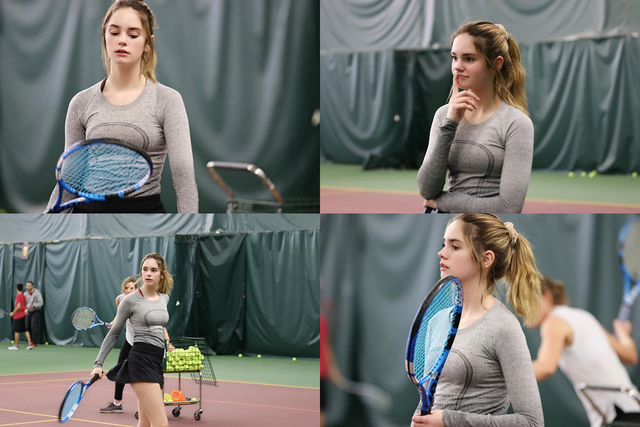 Tan chảy với vẻ đẹp của thiên thần quần vợt 15 tuổi: Makenzie Raine - Ảnh 8.
