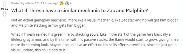 Đã tới lúc Thresh nhận được hiệu ứng như Malphite, Zac - Càng thu thập nhiều linh hồn càng to ra? - Ảnh 3.