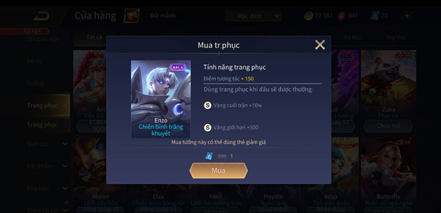 Liên Quân Mobile: Game thủ lại nhận FREE skin SS với giá 1 Quân Huy nhờ mánh khóe - Ảnh 5.