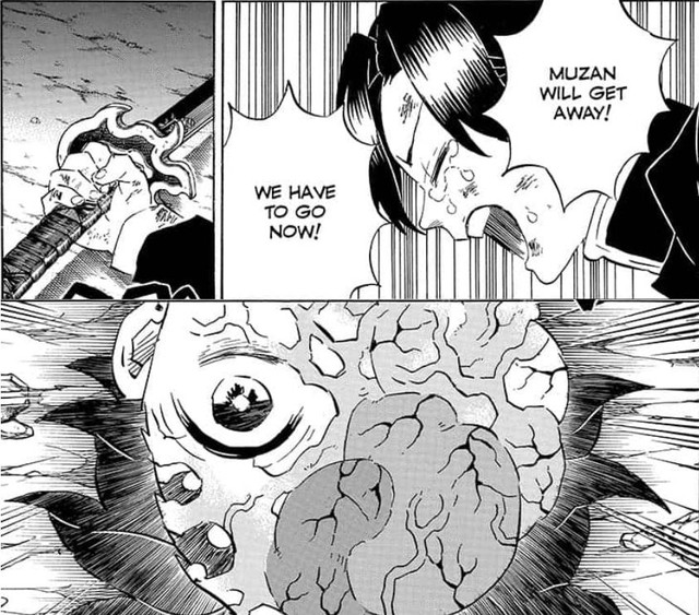 Kimetsu no Yaiba chương 191: Main Tanjiro tái xuất chiến trường cứu tất cả khỏi tình thế ngàn cân treo sợi tóc - Ảnh 3.
