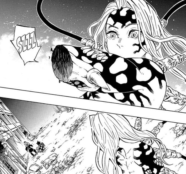 Kimetsu no Yaiba chương 191: Main Tanjiro tái xuất chiến trường cứu tất cả khỏi tình thế ngàn cân treo sợi tóc - Ảnh 7.