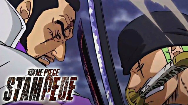 One Piece Stampede: Mãn nhãn trước phân cảnh Zoro ngầu bá cháy chém đôi thiên thạch của Hổ Tím Fujitora - Ảnh 2.