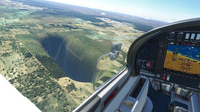 Game thủ bất ngờ phát hiện ra hố đen vô tận trong Microsoft Flight Simulator 2020 - Ảnh 3.