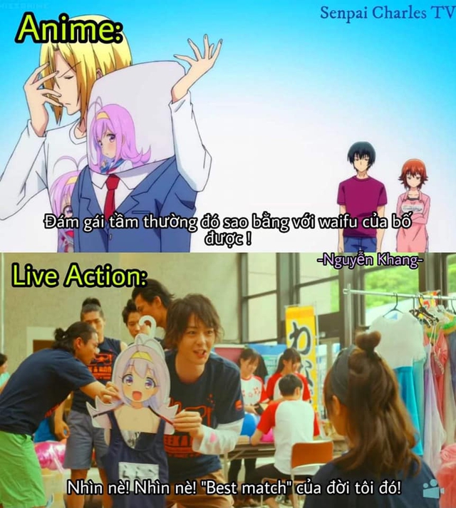 Chết cười khi ngắm loạt ảnh so sánh phiên bản anime với live action của Grand Blue, đến cảnh nude mà cũng không tha - Ảnh 10.