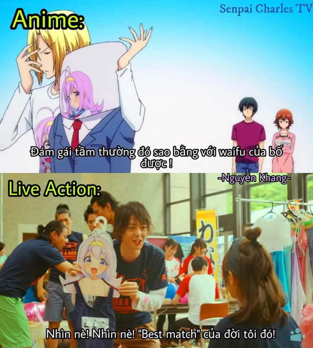 Chết cười khi ngắm loạt ảnh so sánh phiên bản anime với live action của Grand Blue, đến cảnh nude mà cũng không tha - Ảnh 10. Chết cười khi ngắm loạt ảnh so sánh phiên bản anime với live action của Grand Blue, đến cảnh nude mà cũng không tha - Ảnh 10.