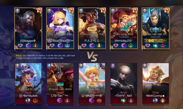 Liên Quân Mobile: Xuất hiện dàn Cao Thủ đấu Rank 100% thắng, nỗ lực chống buff ELO lại bị đặt dấu hỏi - Ảnh 3. Liên Quân Mobile: Xuất hiện dàn Cao Thủ đấu Rank 100% thắng, nỗ lực chống buff ELO lại bị đặt dấu hỏi - Ảnh 3.
