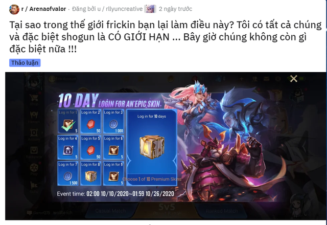 Liên Quân Mobile: Tencent tặng FREE hàng loạt Skin Sổ Sứ Mệnh nhưng vẫn bị game thủ chê thậm tệ vì lý do này - Ảnh 3.