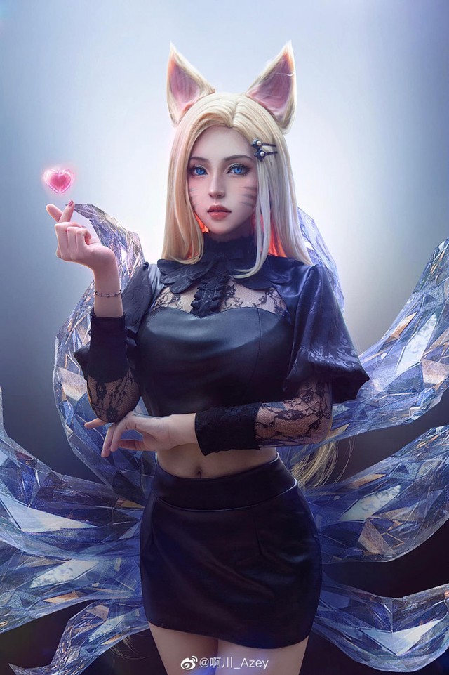 phong -  GAMEK›ESPORTSLiên Minh Huyền ThoạiCosplay nhóm K/DA phong cách '1 mình cân hết' Photo-1-1603708256034153069368