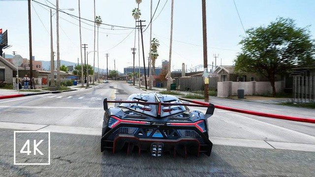 Chẳng cần phải phí thời gian đợi GTA 6, khi GTA 5 trông siêu thực với bản mod Ray Tracing này - Ảnh 3.