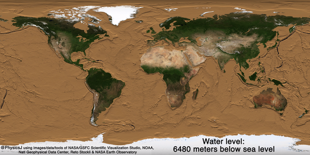 Trái Đất sẽ ra sao nếu tất cả đại dương đột nhiên bị hút cạn nước biển chỉ trong 1 phút? - Ảnh 1.