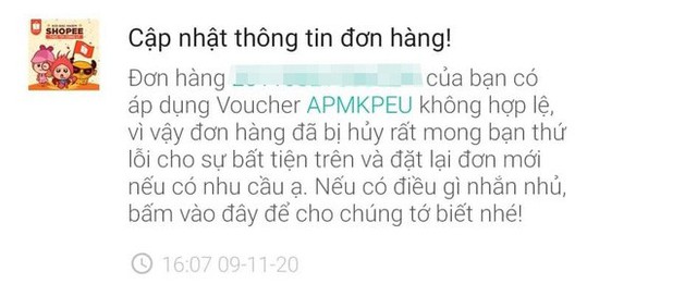 Bị huỷ đơn vì dùng mã giảm giá, người dùng uất ức đánh giá Shopee 1* trên chợ ứng dụng - Ảnh 2.