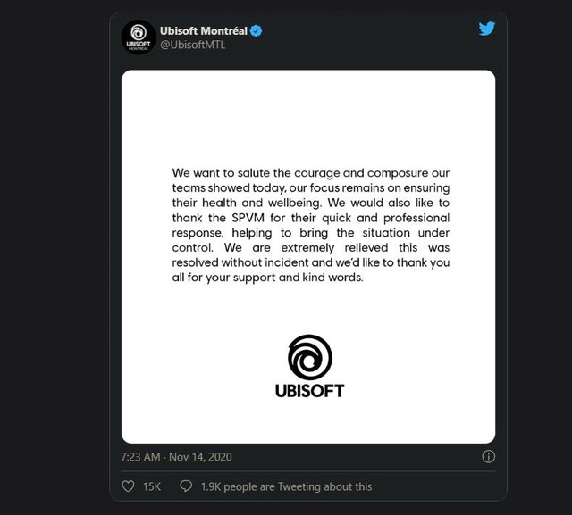 Cảnh sát vây kín trụ sở Ubisoft Montreal vì có cuộc gọi bắt giữ con tin - Ảnh 4.