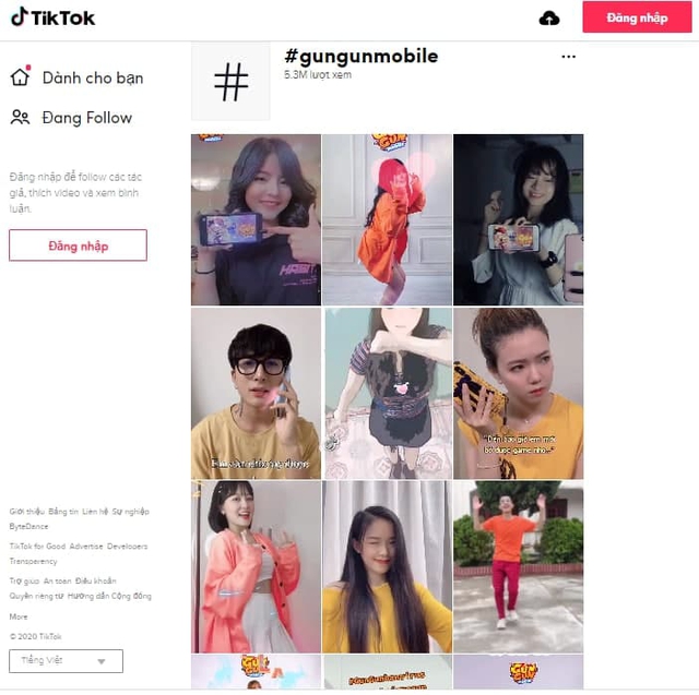 Thống kê shock: Có 5 triệu 300 ngàn anh em tìm hashtag #gungunmobile trên TikTok chỉ để... ngắm gái xinh, check tâm hồn đẹp - Ảnh 10.