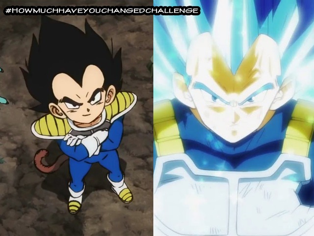 Thích thú khi thấy các nhân vật trong Dragon Ball tham gia thử thách #Howmuchhaveyouchangedchallenge - Ảnh 3.