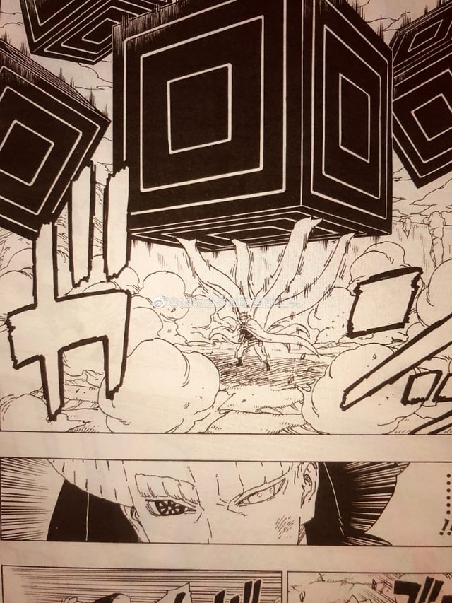 Naruto quyết khô máu với Isshiki, Boruto thức tỉnh con mắt bí ẩn khiến Sasuke kinh ngạc trong chap mới - Ảnh 6.
